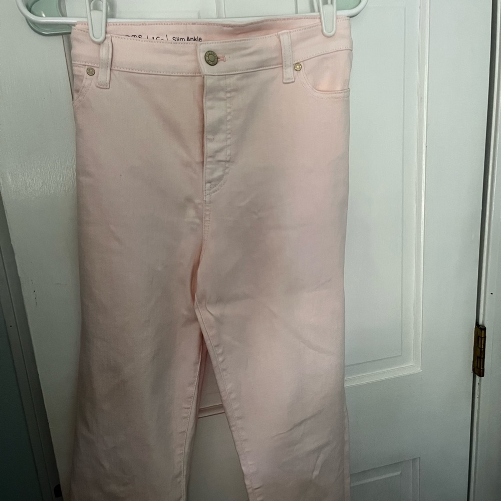Pink jeans